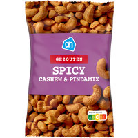 Een afbeelding van AH Spicy cashew & pindamix gezouten