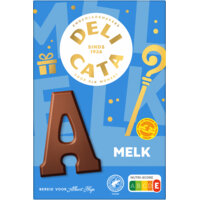 Een afbeelding van Delicata Chocoladeletter melk A