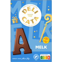 Chocoladeletter melk gehele alfabet