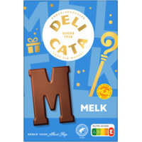 Afbeelding van Delicata Chocoladeletter melk M