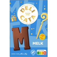 Een afbeelding van Delicata Chocoladeletter melk M