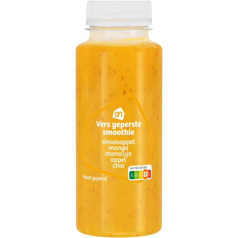 Een afbeelding van AH Vers geperste smoothie sinaasappel mango