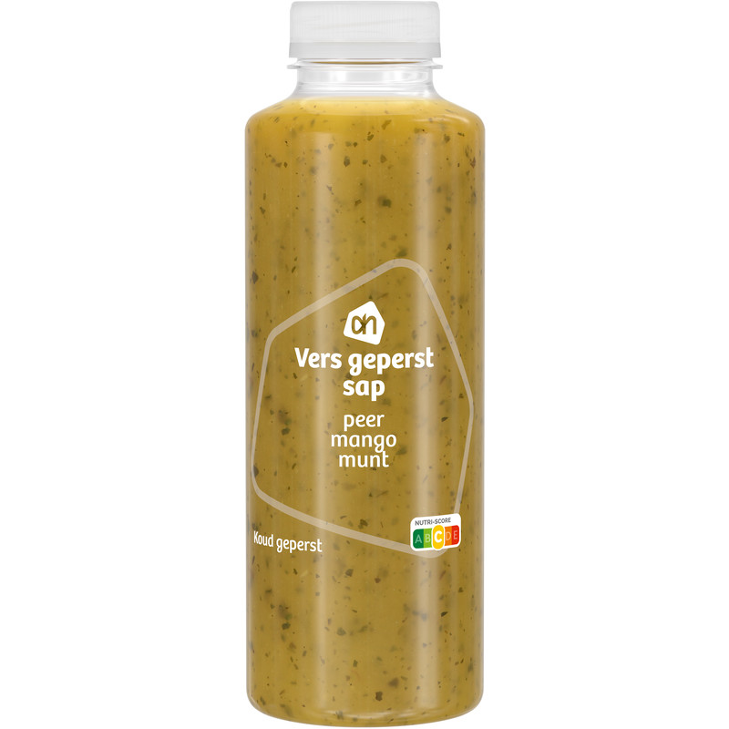 Een afbeelding van AH Vers sap munt peer mango