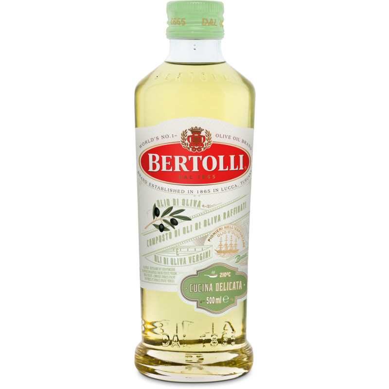 Een afbeelding van Bertolli Cucina delicata olijfolie