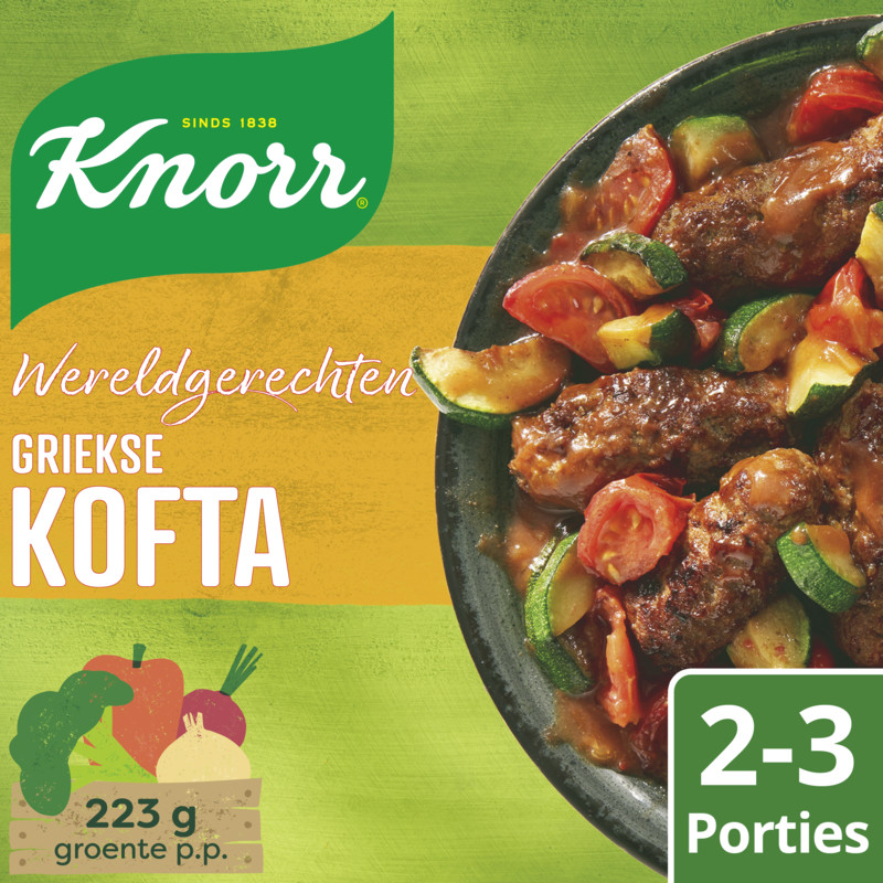 Een afbeelding van Knorr Wereldgerechten Griekse kofta