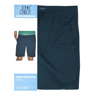 pdp-image-John Cabot Heren bermuda donkerblauw XXL