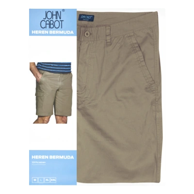 pdp-image-John Cabot Heren bermuda zand XXL