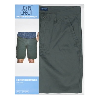 pdp-image-John Cabot Heren bermuda groen XL