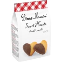 Een afbeelding van Bonne Maman Sweet hearts chocolate vanilla