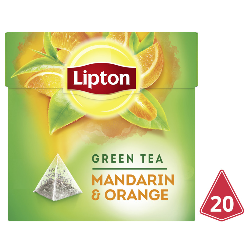 Een afbeelding van Lipton Green tea mandarin & orange