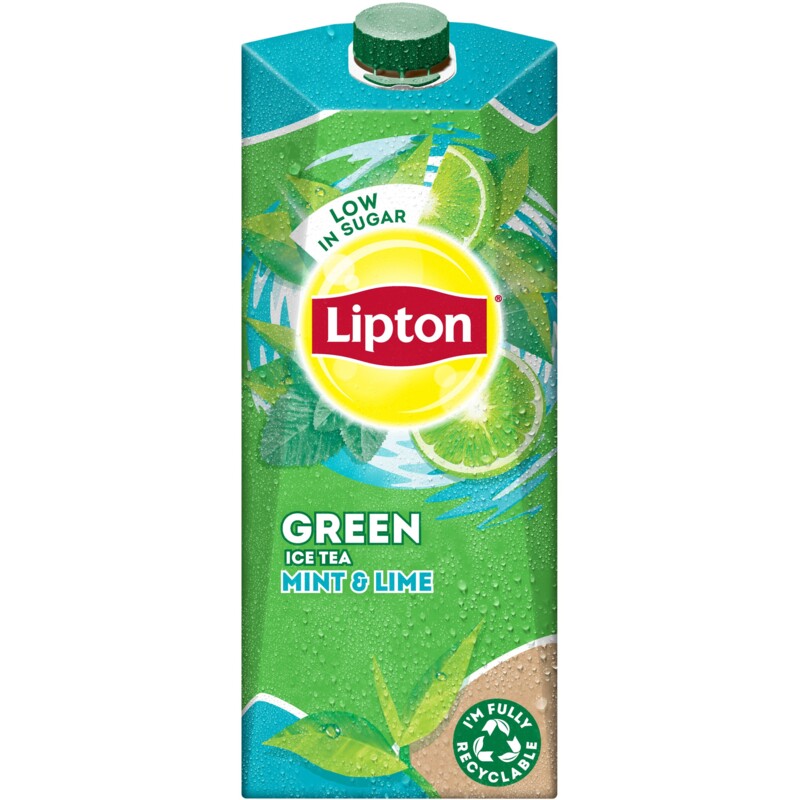 Lipton Ice tea green mint lime bestellen ah.nl