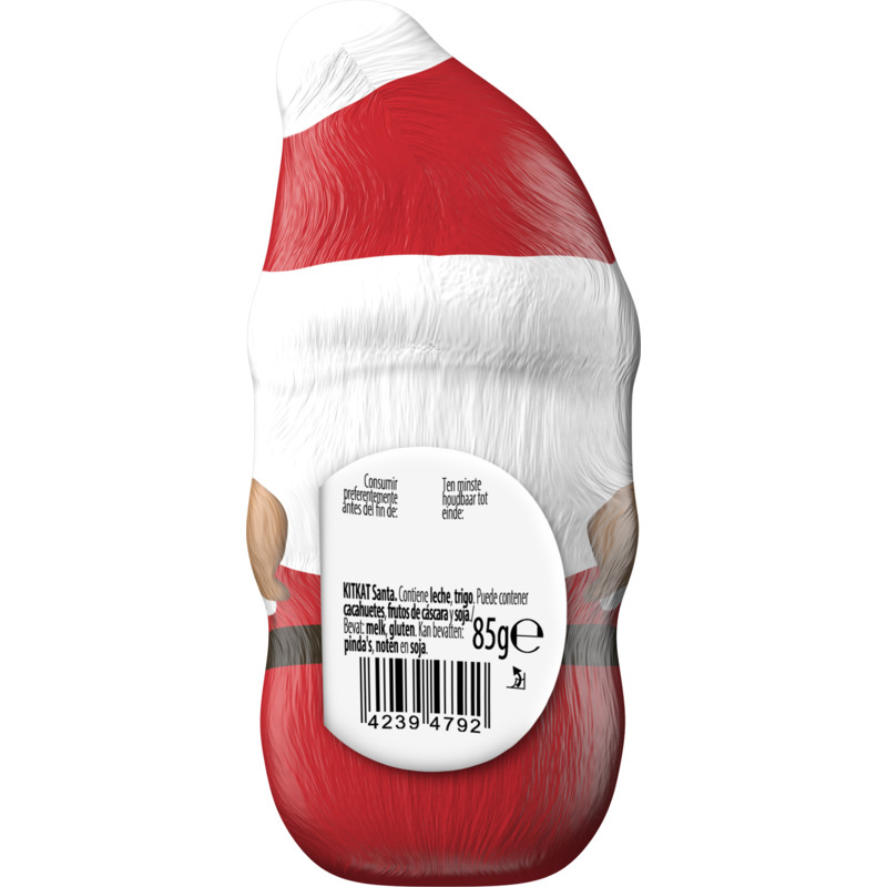 Een afbeelding van Kitkat Melkchocolade kerstman