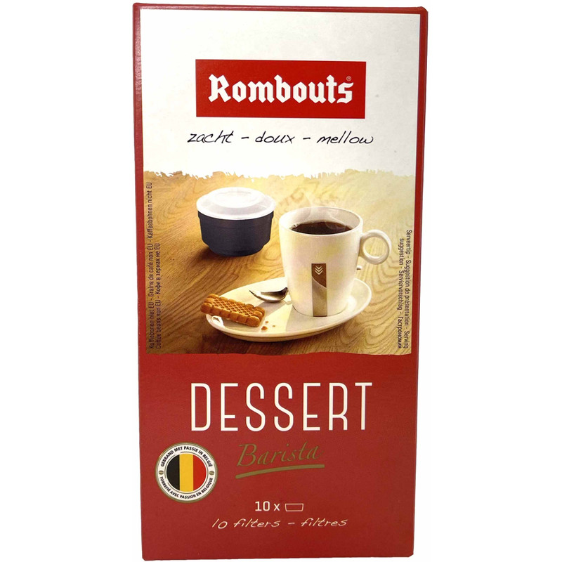 Een afbeelding van Rombouts Dessert filters BEL