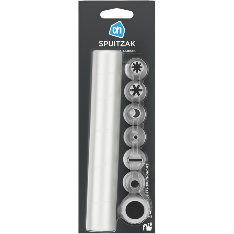 Set van 2 Eco Premium spuitzakken - 7 roestvrijstalen spuitzakken - 40 cm herbruikbare katoenen spuitzak - robuuste professionele kwaliteit van gemakkelijk wasbare stof om te bakken