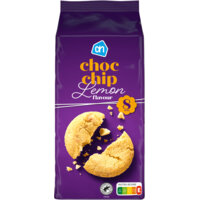 Een afbeelding van AH Choc chip lemon flavour