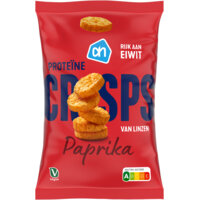 Een afbeelding van AH Proteine crisps paprika