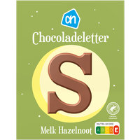 Een afbeelding van AH Chocoladeletter melk hazelnoot