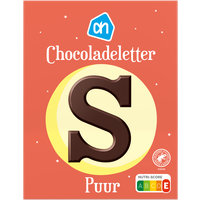 Chocoladeletters puur