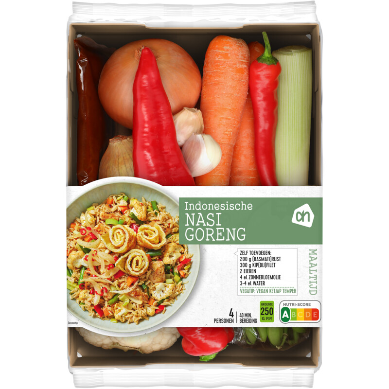 Een afbeelding van AH Indonesische nasi goreng verspakket