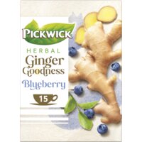 Een afbeelding van Pickwick Ginger goodness blueberry