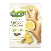Pickwick Ginger goodness lemon kruidenthee