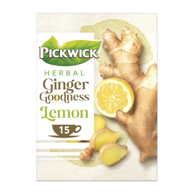 Pickwick Ginger goodness lemon kruidenthee
