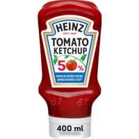 Ketchup 50% minder suiker