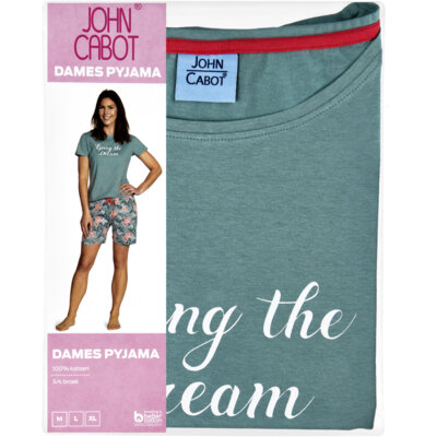 pdp-image-John Cabot Dames shortama groen L