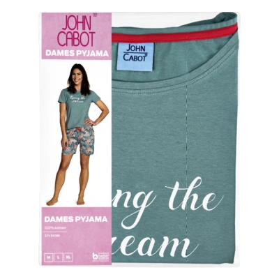 pdp-image-John Cabot Dames shortama groen XL