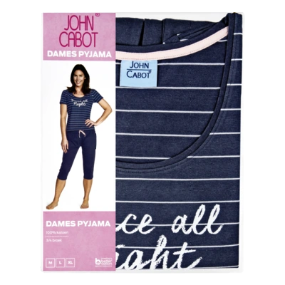 pdp-image-John Cabot Dames shortama blauw M