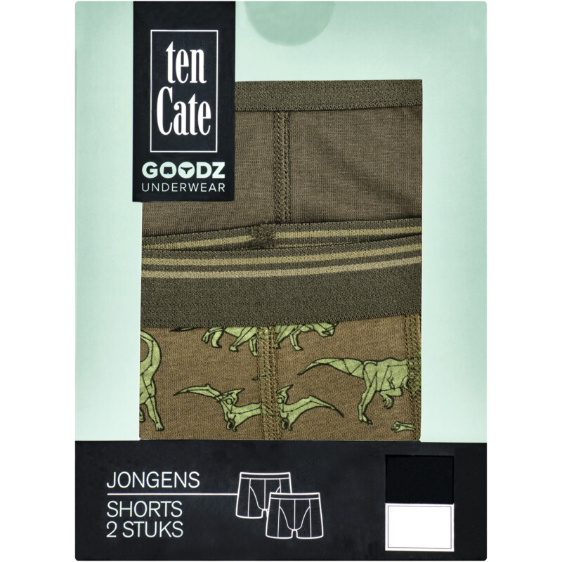 Een afbeelding van Ten Cate Boxer jongens groen 146-152