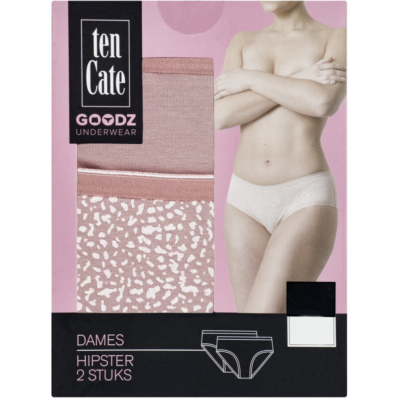 Een afbeelding van Ten Cate Hipster slip roze XL