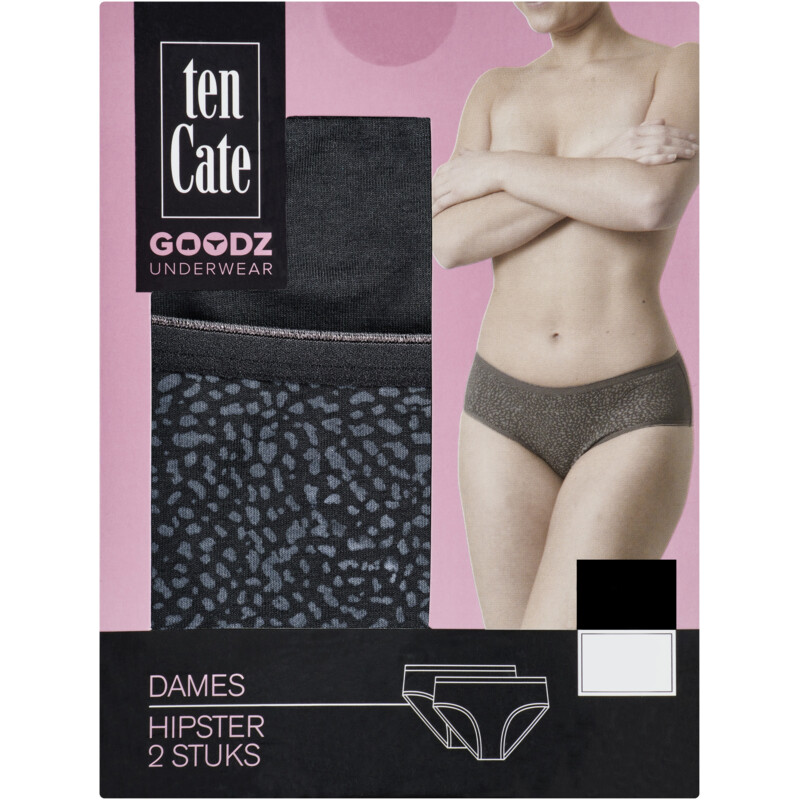 Een afbeelding van Ten Cate Hipster slip grijs L