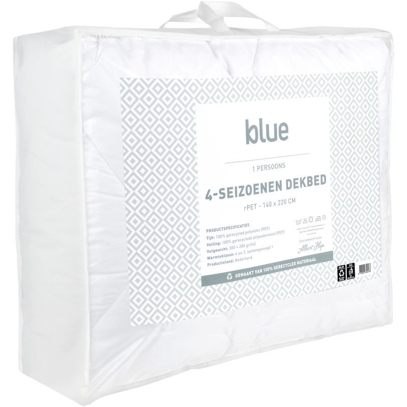 Actie Veilig Bungalow Blue 4 Seizoenendekbed bestellen | Albert Heijn
