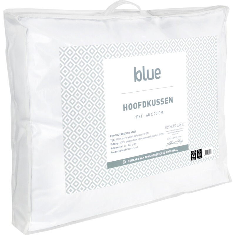 Een afbeelding van Blue Hoofdkussen