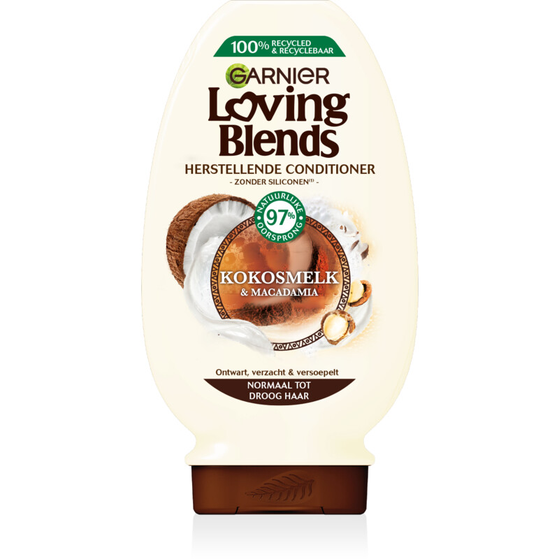 Een afbeelding van Loving Blends Kokosmelk & macadamia conditioner