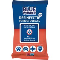 Albert Heijn Blue Wonder Desinfectie reiniger WC doekjes aanbieding