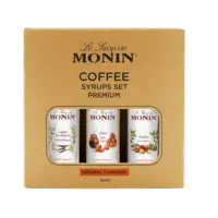 Monin Coffee syrups set premium