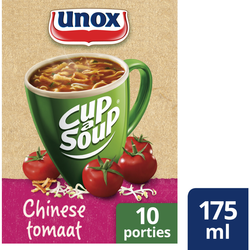 Een afbeelding van Unox Cup-a-soup chinese tomaat