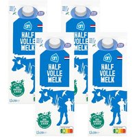 Een afbeelding van AH Halfvolle melk 4-pack