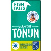 Een afbeelding van Fish Tales Witte tonijn in biologische olijfolie