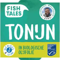 Een afbeelding van Fish Tales Skipjack tonijn in biologische olijfolie