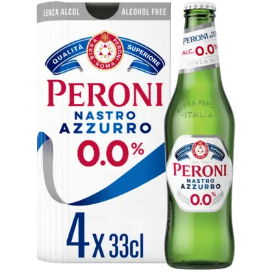pdp-image-Peroni Nastro azzurro Italiaans bier 0.0 4-pack