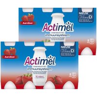 Een afbeelding van Actimel drinkyoghurt aardbei 2- pakket