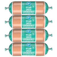 Een afbeelding van AH Vegan smeer leverworst 4-pack