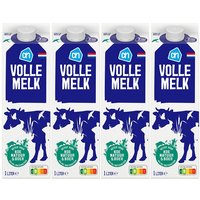 Een afbeelding van AH Volle melk 4-pack