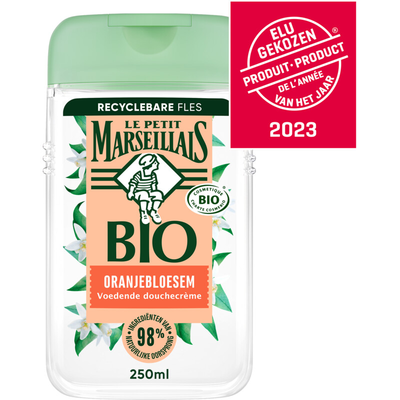 Een afbeelding van Le Petit Marseillais Bio orange blossom shower gel