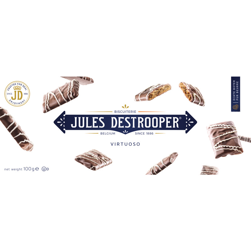 Een afbeelding van Jules Destrooper Speculoos in Belgische chocolade