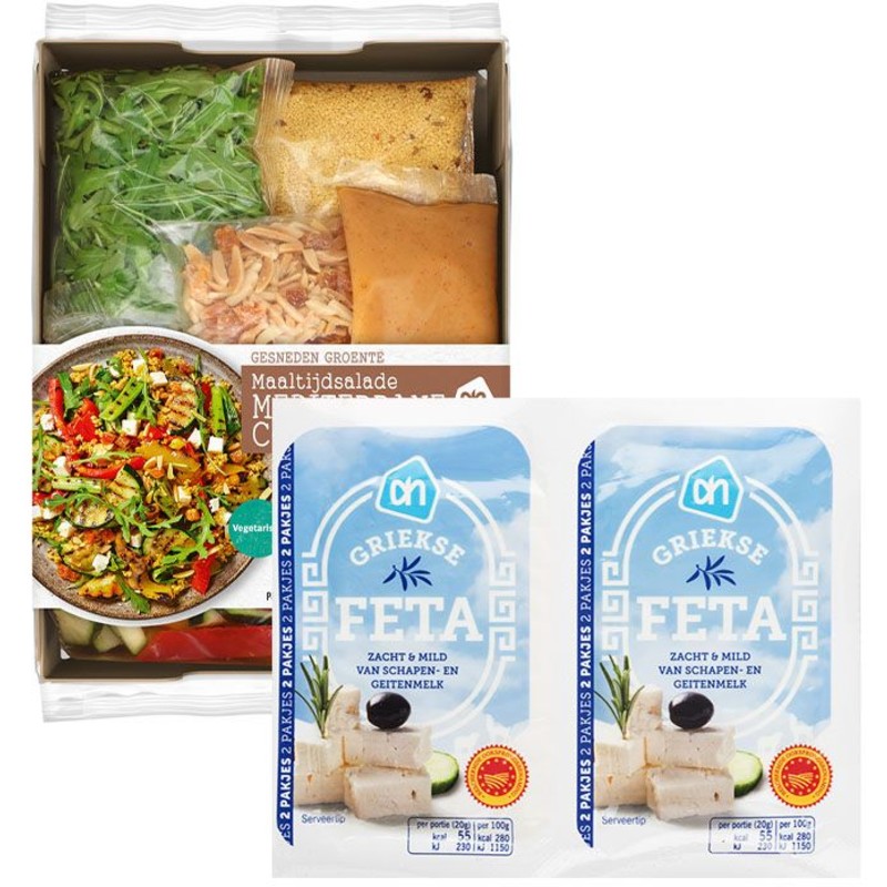 Een afbeelding van AH Mediterraanse couscous pakket (Compleet)