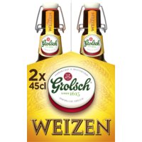 Albert Heijn Grolsch Weizen 2-pack beugel aanbieding